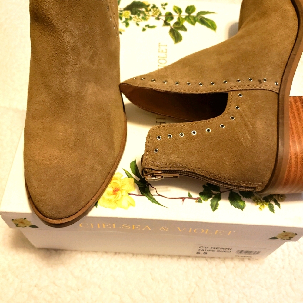 Taupe Ankle Boots